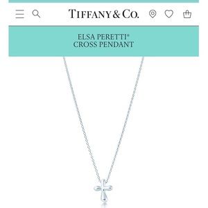 Tiffany & Co. Elsa Peretti® Cross Necklace